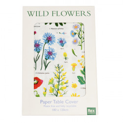 Papiertischdecke Wild Flowers 