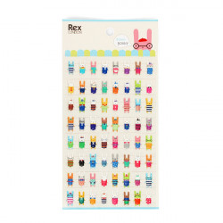 Puffy Sticker Set Bonny Bunny