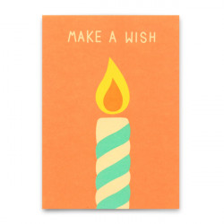 Deli Cards Postkarte "Make a wish"