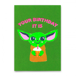 Deli Cards Postkarte "Your Birthday it is"