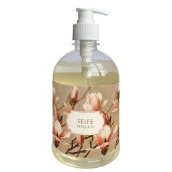 Handseife "Pfirsich" mit Magnolien