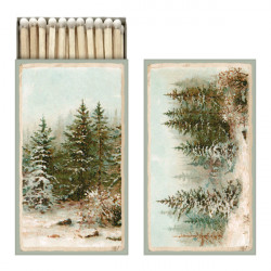 Streichhölzer Winterlandschaft