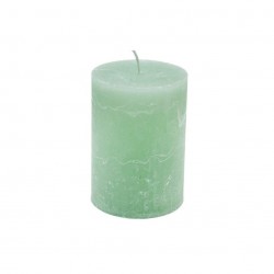 Stumpenkerze 7cm x 10cm Light Green