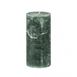 Stumpenkerze 7cm x 15cm Hunter Green