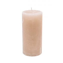 Stumpenkerze 7cm x 15cm Beige
