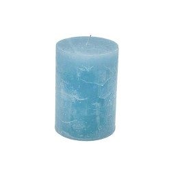 Stumpenkerze 7cm x 10cm Light Blue