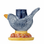Keramik Kerzenhalter Vogel 