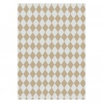5 Meter Geschenkpapier Harlekin Beige 
