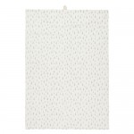 Geschirrtuch mit Tannenbäumen Beige