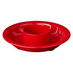 Kerzenhalter Rot für breite Kerzen 