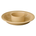 Kerzenhalter Creme für breite Kerzen 