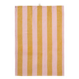 Geschirrtuch "Linus" Rosa Gelb