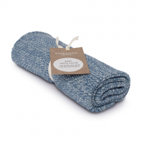 Aspegren Handtuch "Knit with Love" Blend Light Blue