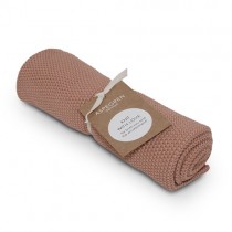 Aspegren Handtuch "Knit with Love" Solid Pale Blush