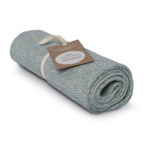 Aspegren Handtuch "Knit with Love" Blend Light Seagreen 