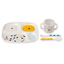 Melamin Kinder Set Katzen