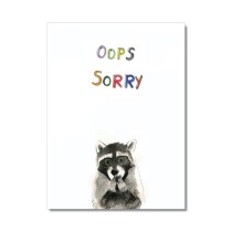 Klappkarte mit Umschlag "Sorry"