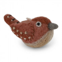 Filz Vogel Zaunkönig