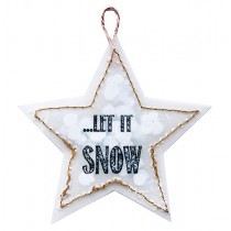 Konfettistern LET IT SNOW