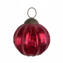 Bauernsilber Anhänger Rot "Classic" 8cm