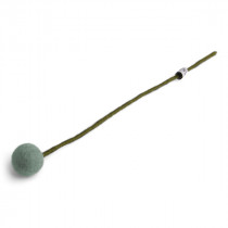Filz Bommel Blume M Dusty Light Green 