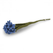 Filz Blume Kornblume Bright Blue