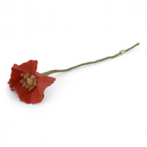 Filz Mohn Coral 