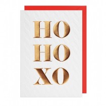 Klappkarte "Ho Ho Xo" 