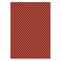 5 Meter Geschenkpapier mit Punkten