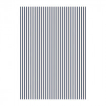 5 Meter Geschenkpapier blaue Streifen 