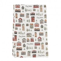 Geschenktütchen Christmas Village Groß