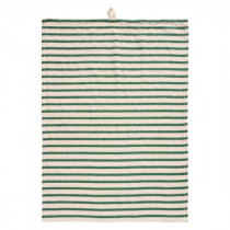 Geschirrtuch mit grünen Streifen 