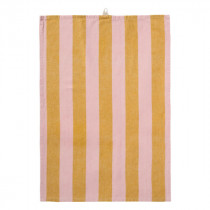 Geschirrtuch "Linus" Rosa Gelb