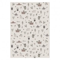 5 Meter Geschenkpapier Let it grow