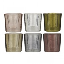 Glaskerzenhalter Set Vega 5cm