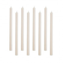 Kerzen Set 20cm Creme 
