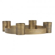 Adventskerzenhalter "Move" für breite Kerzen Gold