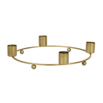 Adventskerzenhalter "Jonte" Gold