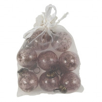 Minikugel Set "Pebbled" Rosa