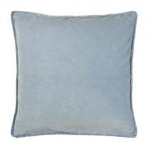 Kissen Velvet 50x50 Hellblau