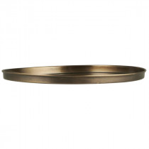 Untersetzer 22cm Antik Gold 
