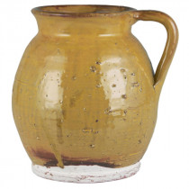 Vase "Avignon" Senfgelb Ø 17,5cm 