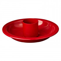Kerzenhalter Rot
