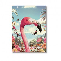 Karte Flamingo Summer