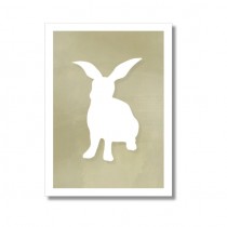 Karte Hase Creme