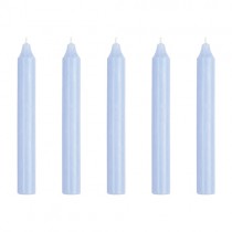 Kerzen Set 19,5cm Hellblau
