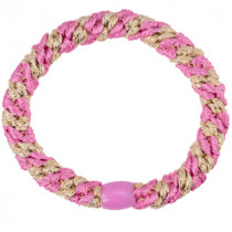 Kknekki Haargummi Mix Bubble Gum Beige Glitter