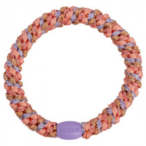 Kknekki Haargummi Coral Dusty Lavender Glitter