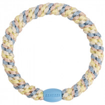 Kknekki Haargummi Mix Seablue Light Yellow Glitter