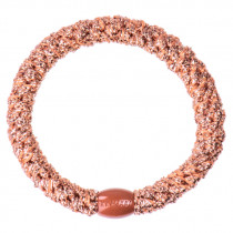 Kknekki Haargummi Rosegold Glitter